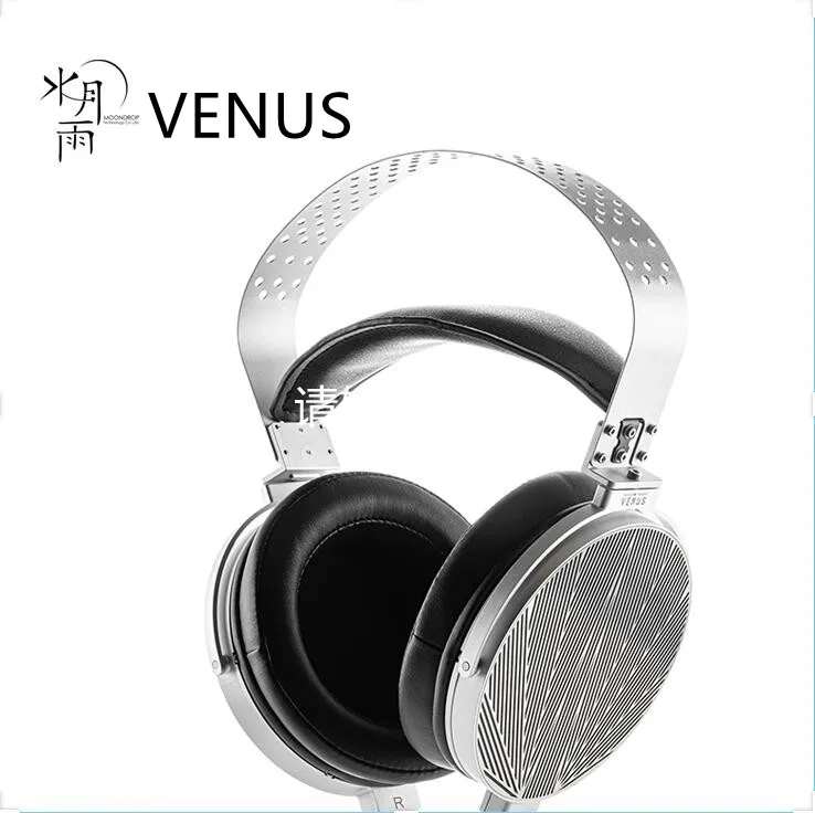 

Moondrop Venus Flagship Full-Size Planar 100mm Sub-Nanometer Diaphragm Hifi Music Monitor DJ Studio Stereo Headphone 3.5mm Cable