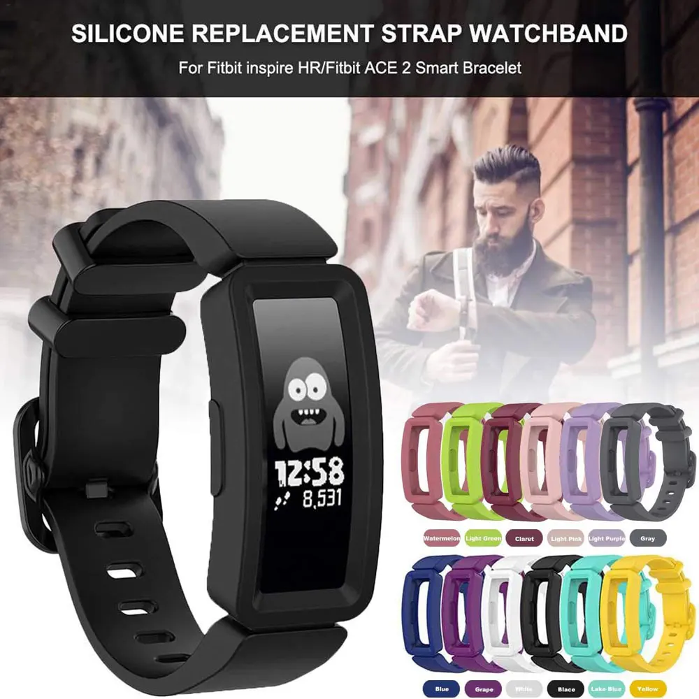 Силиконовый ремешок для Fitbit Ace 2 1 шт