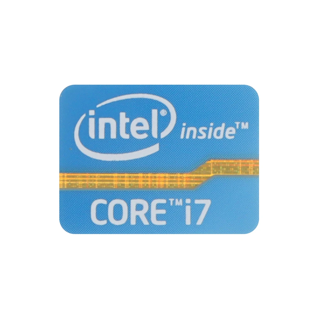 1 шт./5 шт. стикер для ноутбука Intel Core i3 i5 i7 |
