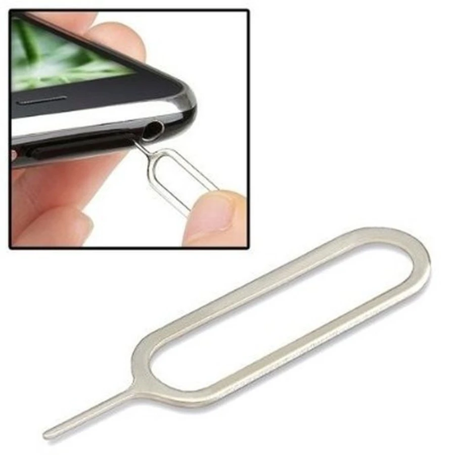 Sim Card Tray Removal Ejector Eject Pin Key Opener Tool for iPhone 6 7 8 Plus X XS 11 Huawei Xiaomi Samsung Mobile Phone