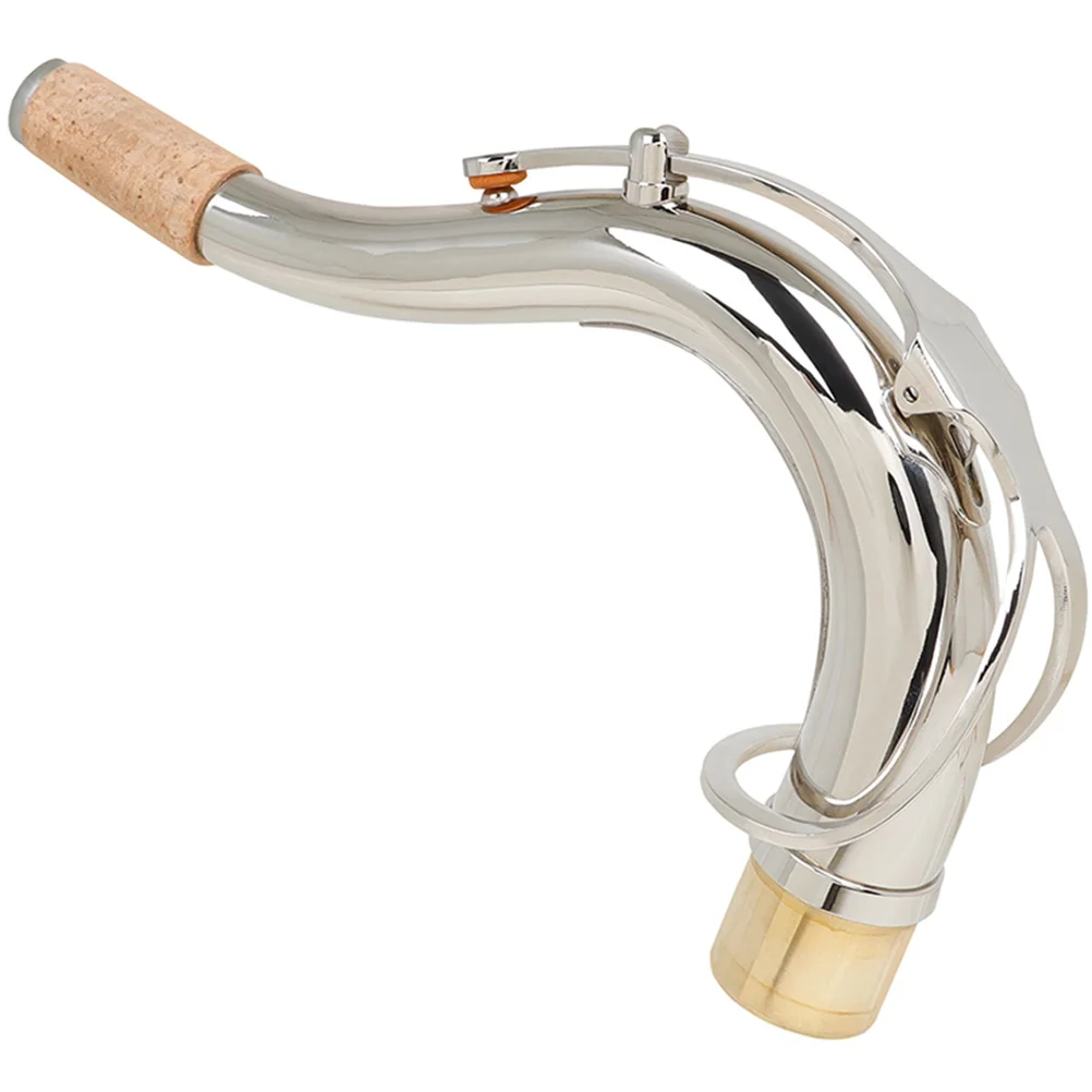 Тенор-саксофон с изогнутой шеей горловина 275 мм плоская латунная сопрано