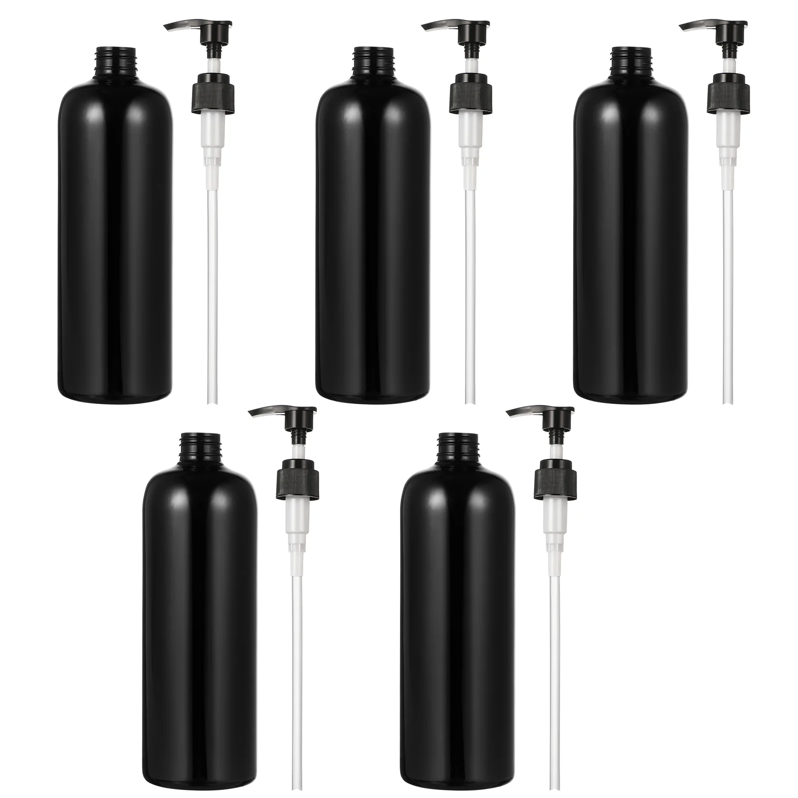 Clean Shampoo Cleansing Shampoo Black Pump Bottle Travel Container Press Pump Bottle Shower Bottles Refillable Black Container