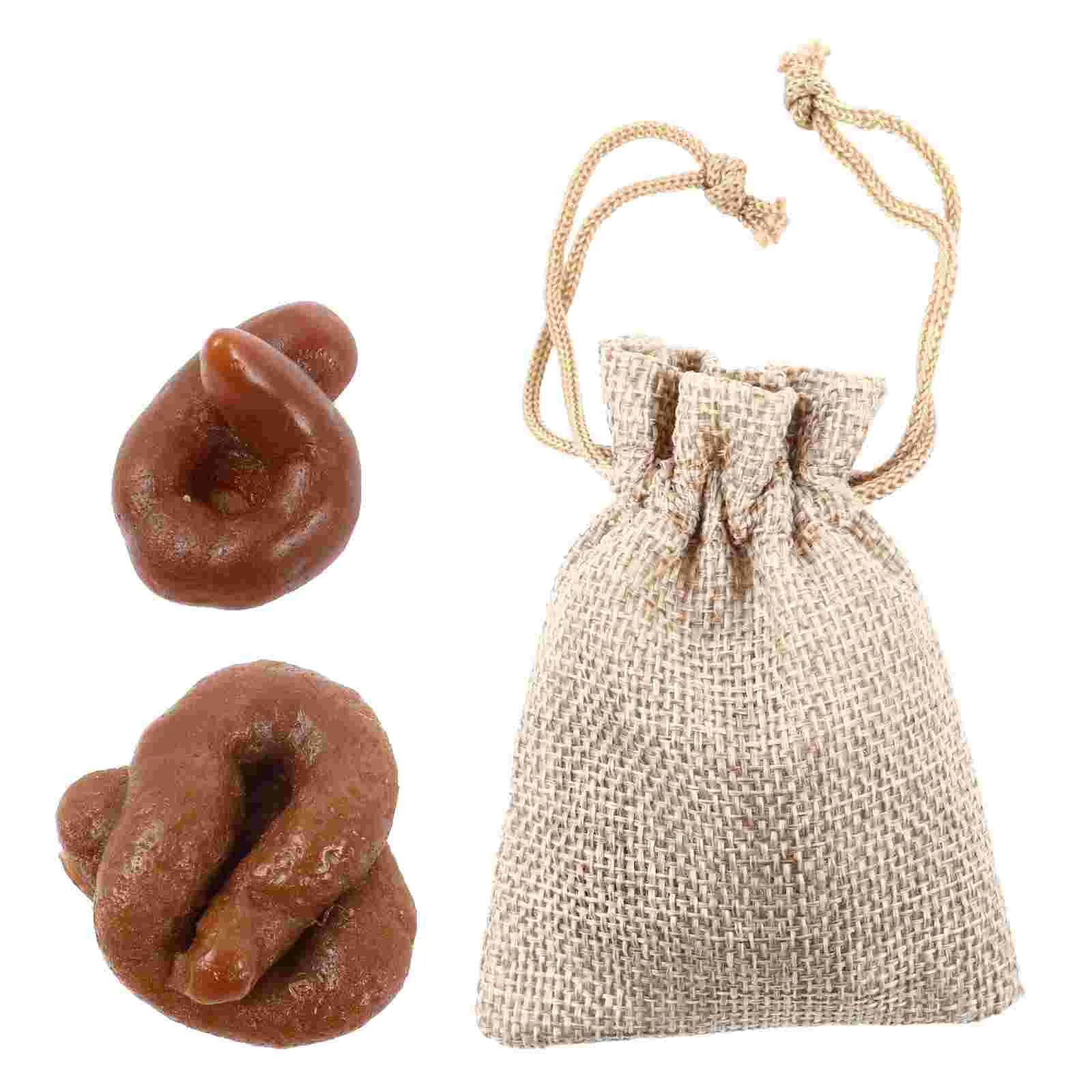 

2pcs April Fools Day Poop Fake April Fools Day Pranks Lifelike Human Poop Chunky Dog Poop Prank Fake