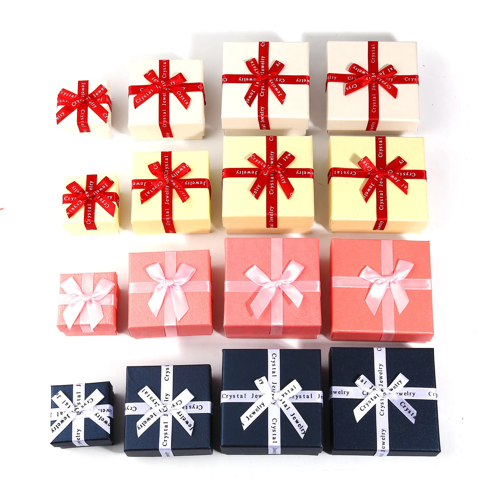 

2 шт., бумажные подарочные коробки для ювелирных изделий