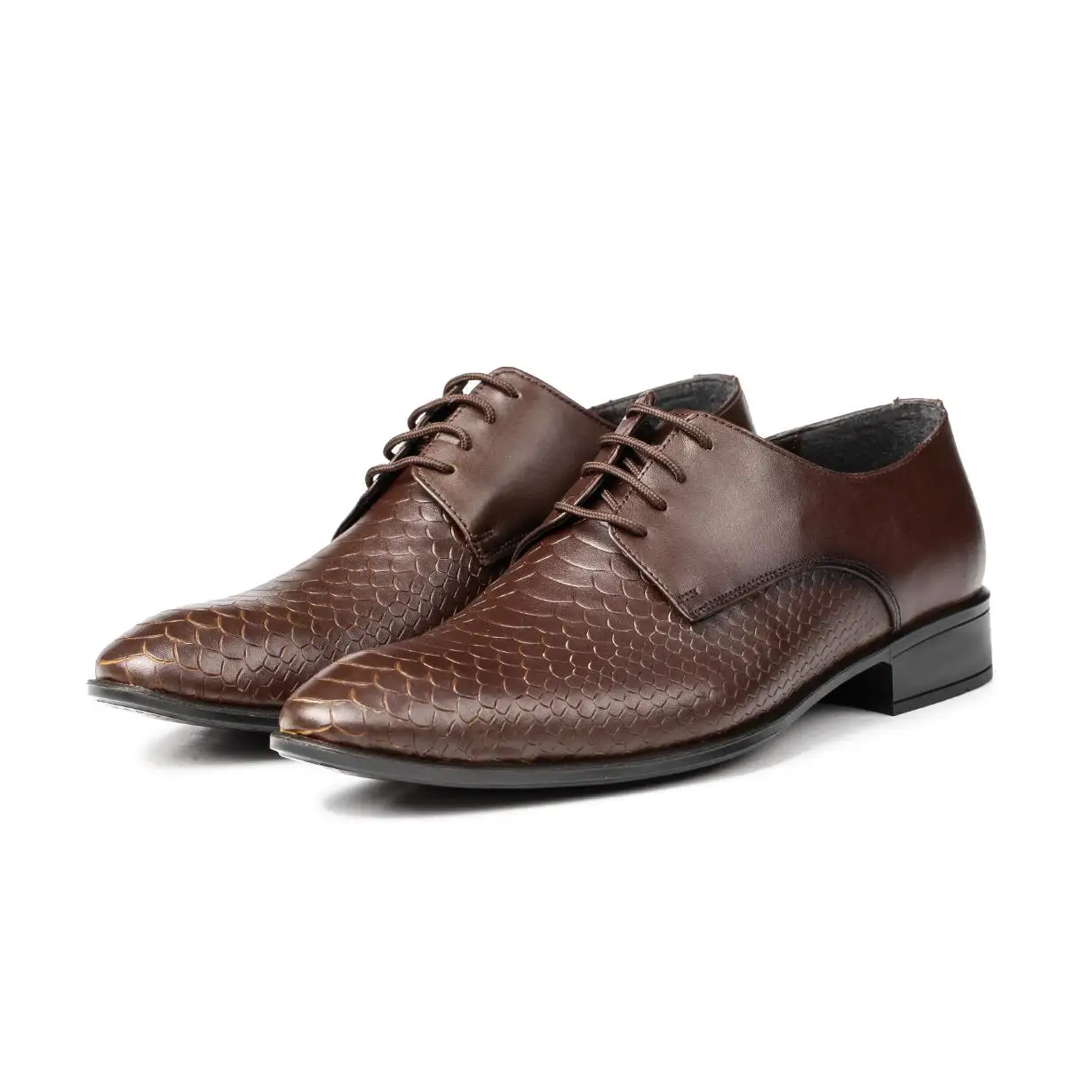 

Мужская классическая обувь Ducavelli Croco из натуральной кожи