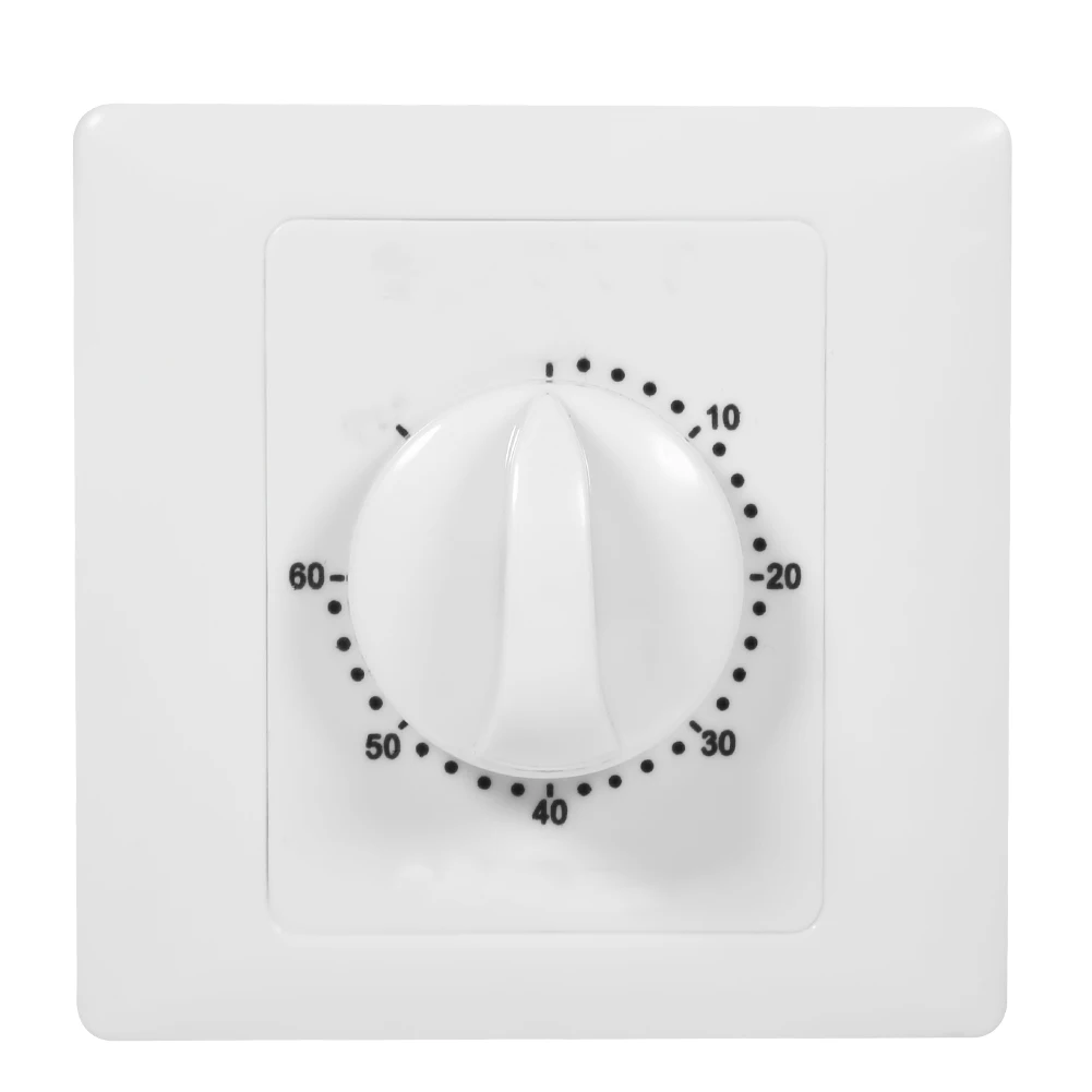 

AC 220V High Power Pump Timer Mechanical Time Switch Countdown Control 86 Panel 60 Min With Time Switch Controller