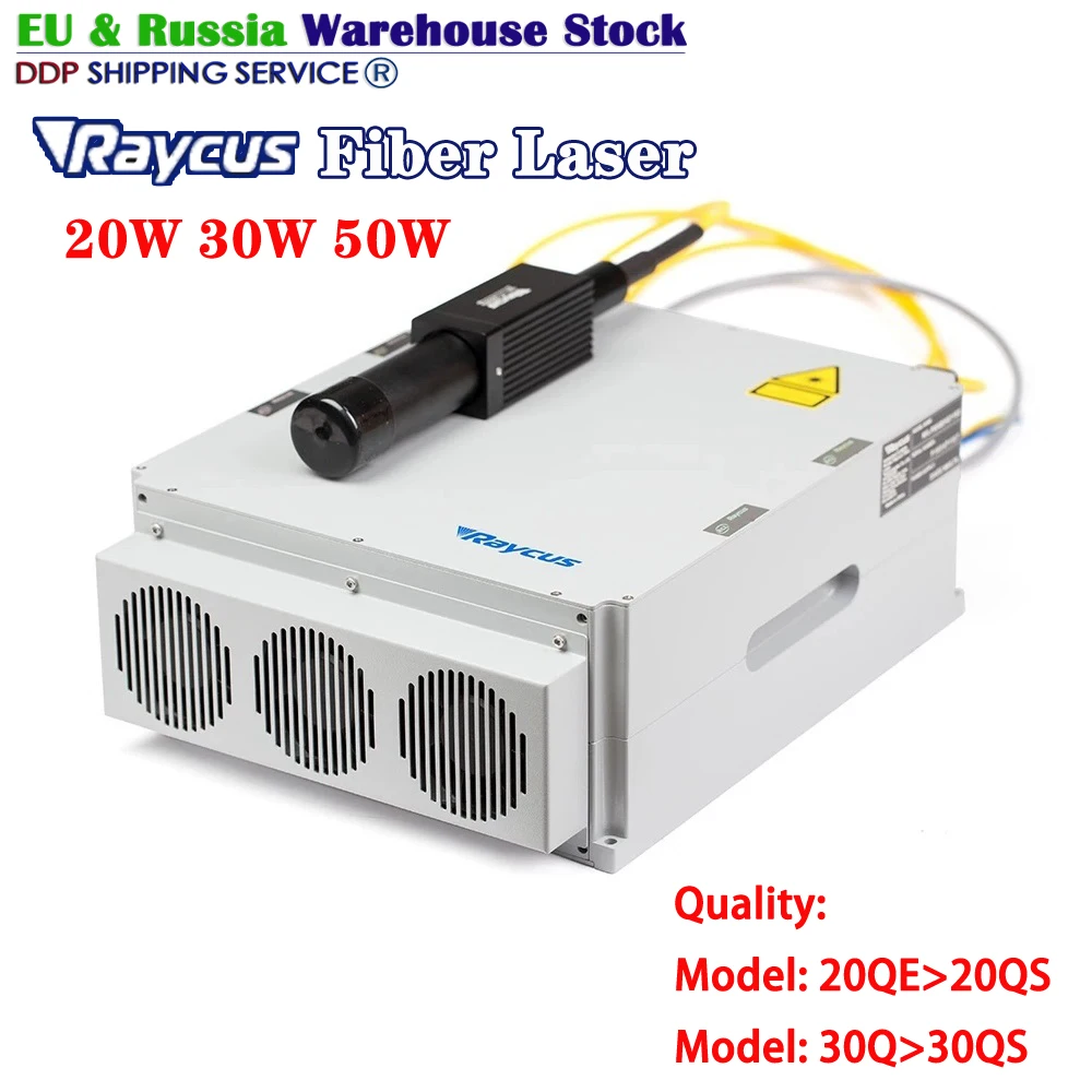 

Original RAYCUS 20W 30W 50W Power Q-switched Pulse Fiber Laser source Module GQM 1064nm High Quality For Marking Laser Derusting