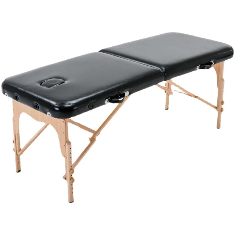 Массажный шезлонг для лица деревянные носилки профессиональное складное кресло