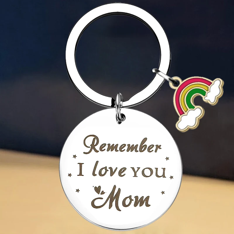 New Mother's Day Gifts Keychain Mom Birthday Gifts Key Rings mama gift best mom ever
