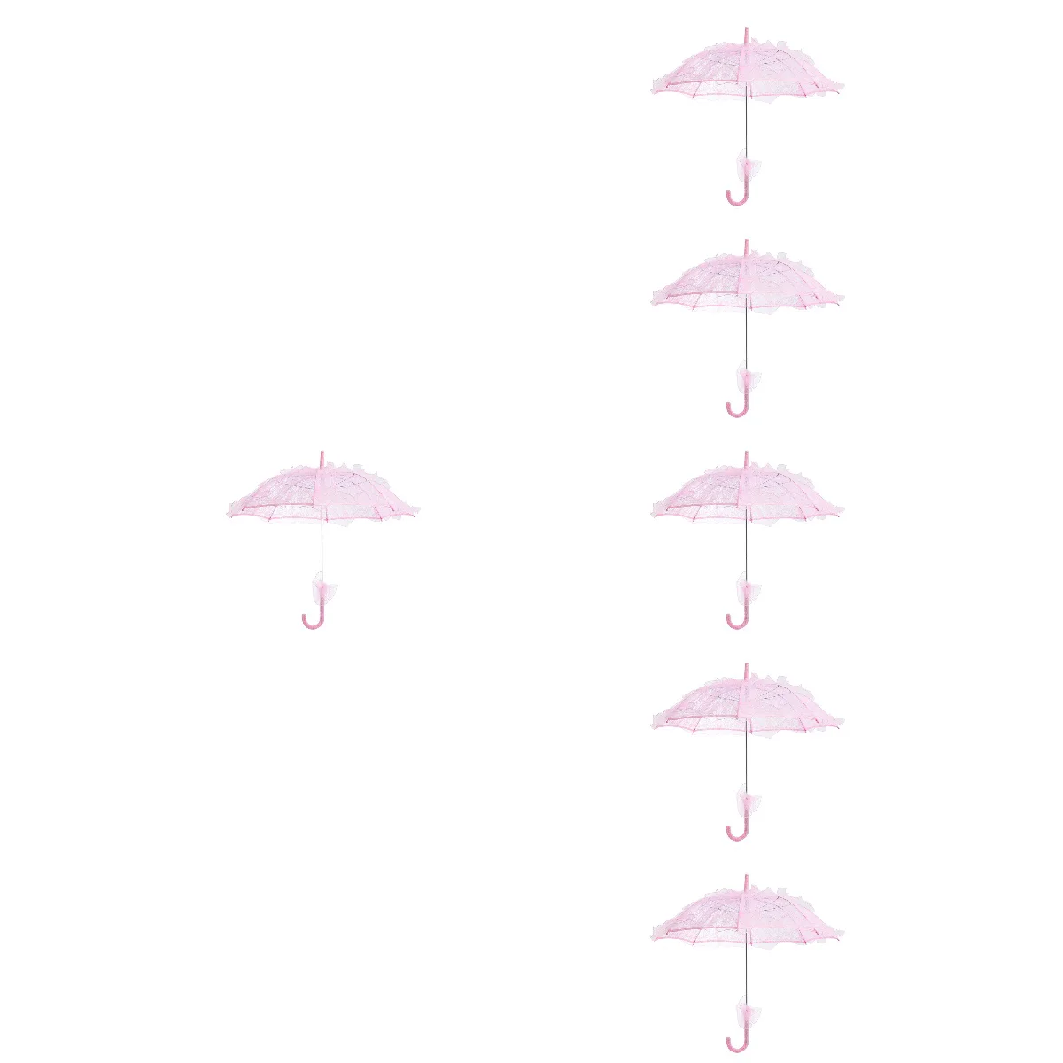 

Handmade Umbrella 6x Wedding Parasol Parasol Umbrella Gothic Umbrella Embroidery Umbrella Bridal Umbrella Retro Lace Parasol