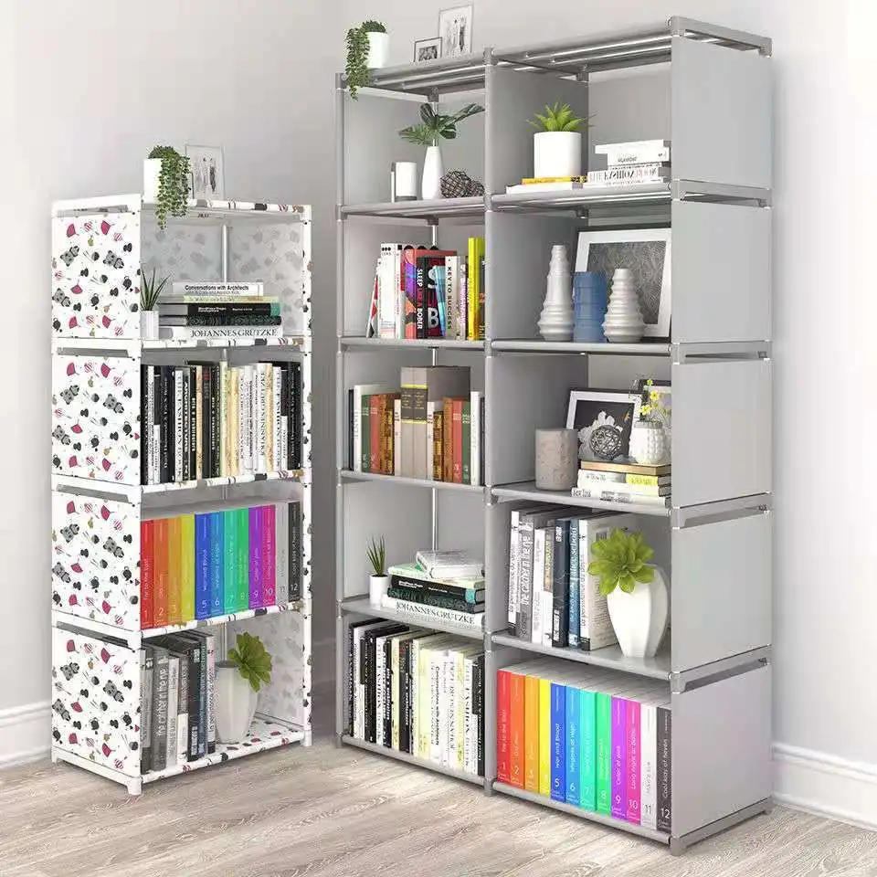 

Combination Room Dormitory Economical Locker Shelves Simple Storage Bedroom Storage Bookshelf Student Floor Shelf Bookcase