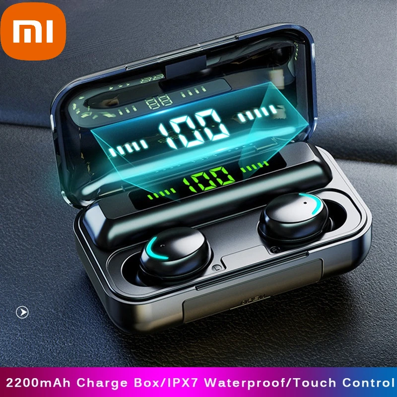 

XIAOMI TWS Bluetooth Earphones 2200mAh Charging Box Wireless Headphones 9D Stereo Waterproof Earbuds Headsets With Microphone