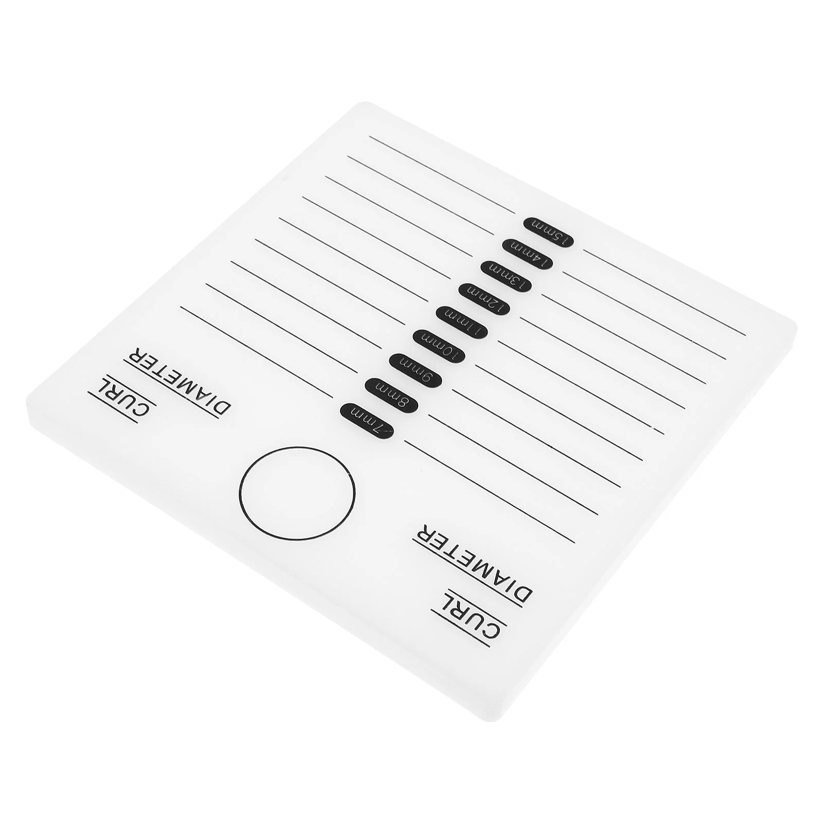 

1Pc 2-in-1 Eyelash Beautify Gasket Household Eyelash Grafting Plate for Salon