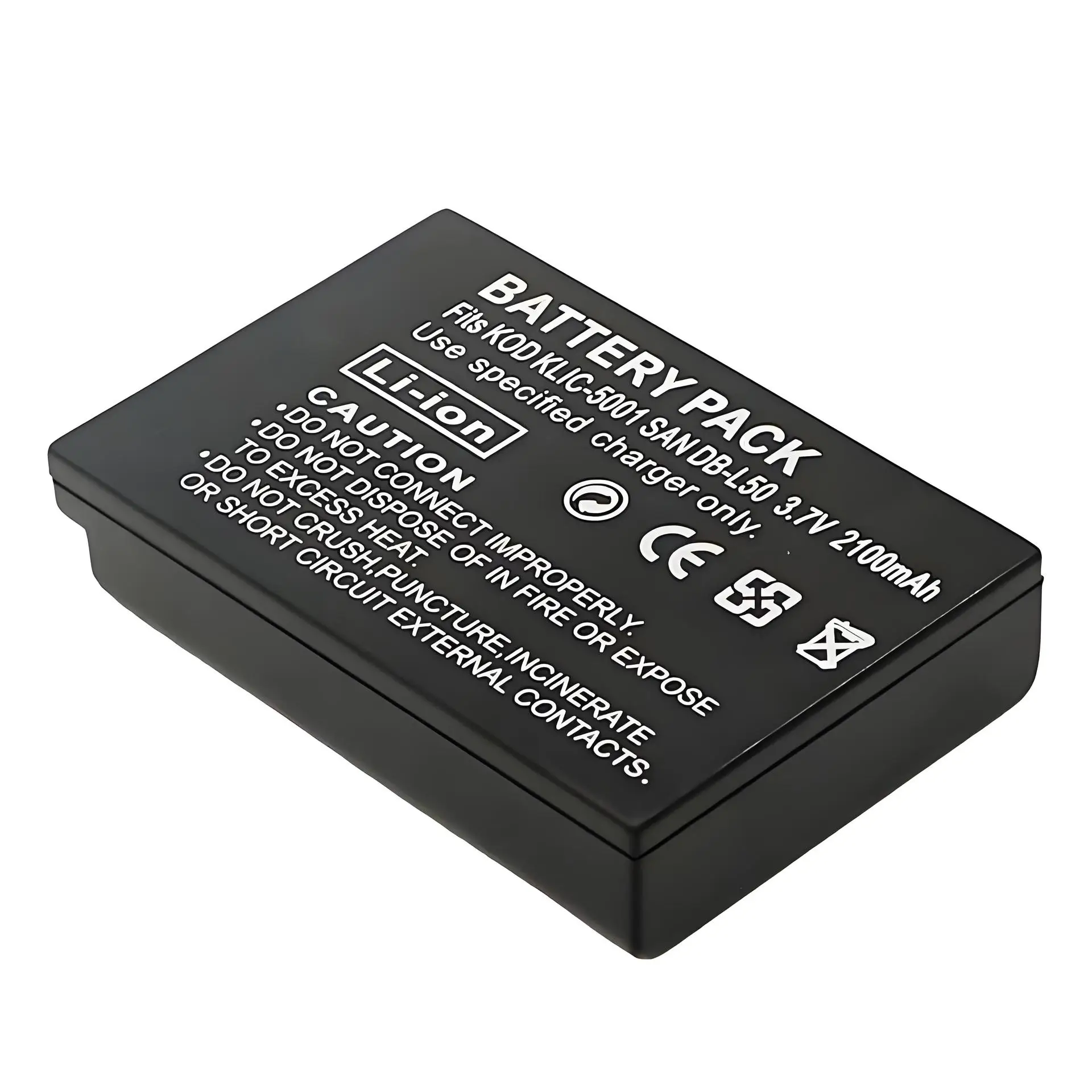 Фото Аккумулятор KLIC-5001 для Kodak Easyshare P712 P850 P880 Z730 Z760 Z7590 DX6490 DX7440 DX7590, Sanyo DB-L50 P850 Z7590 Z760 Z73 №1