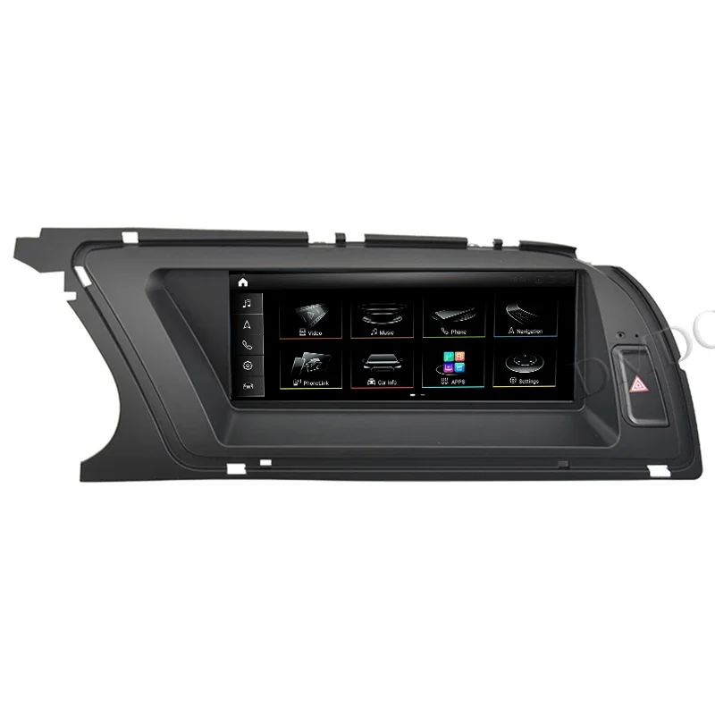Qualcomm Android 13 GPS-навигация 8 &quot8 ядер для Audi A4 A4L B8 A5 2009-2016 Автомобильный