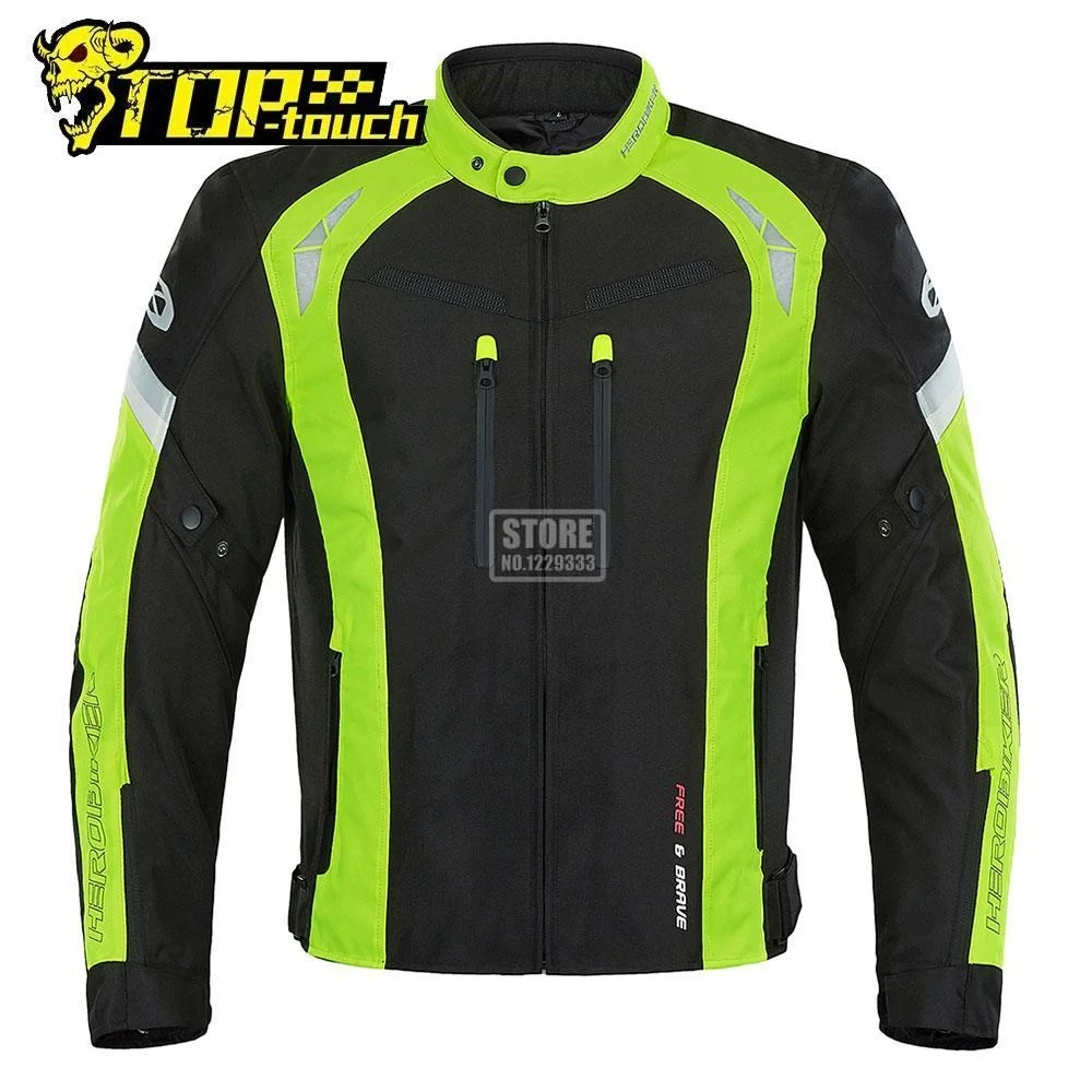 

Куртка HEROBIKER Мужская мотоциклетная, ветрозащитная непромокаемая одежда для мотокросса и эндуро гонок