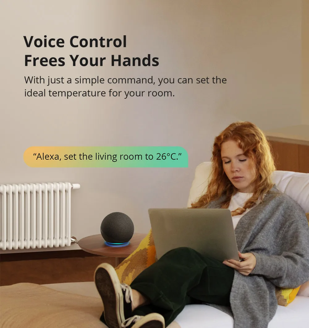 Термостатический клапан радиатора SONOFF Smart TRV Zigbee