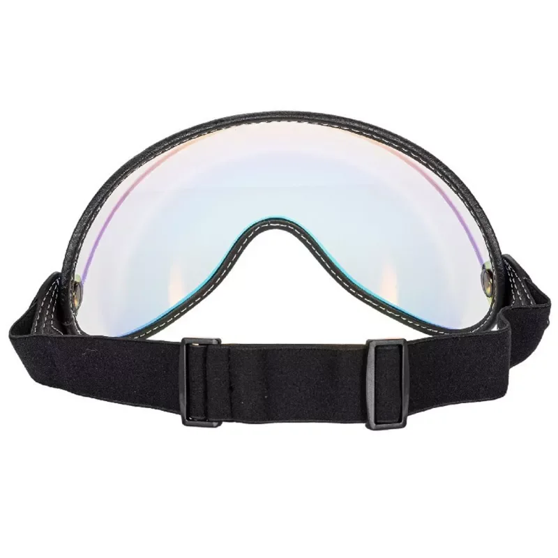 Universal Helmet Windproof Shield Lens Retro Helmet Visor with UV400 Protection Motorcycle Accessories enlarge