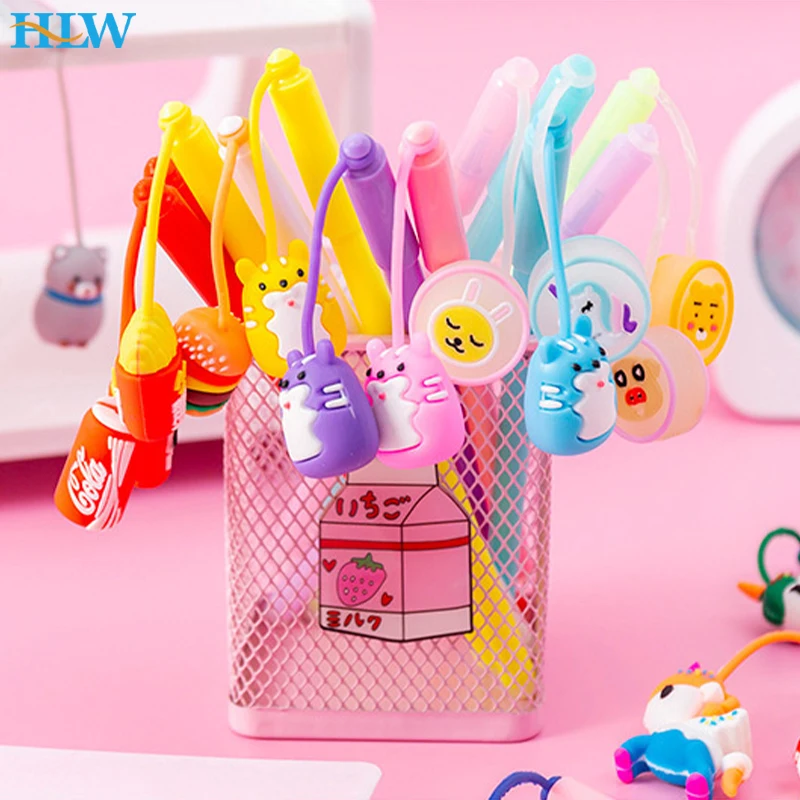 

5pc Erasable Gel Pen Refill Rod 0.5mm Washable Handle Magic Erasable Pen For School Fountain Pen Writing Tools Kawaii Stationery