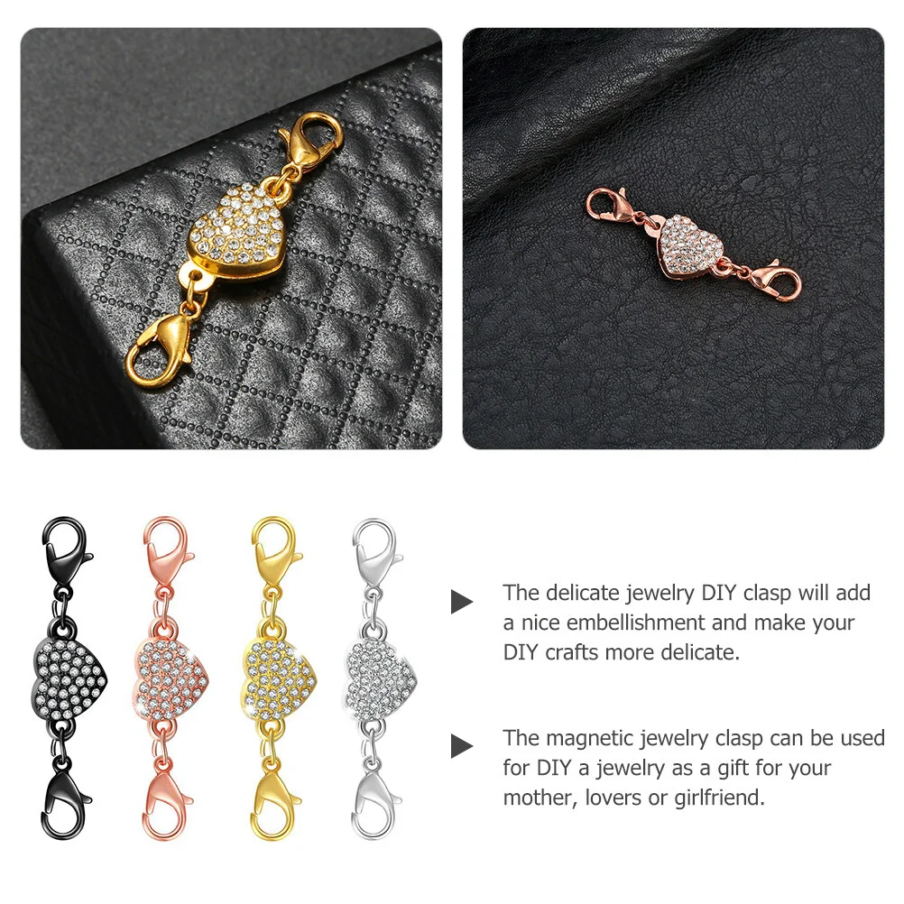 Accessories Magnet Connectors Bracelet Metal Magnetic Clasps Necklace Closures Jewelry Making