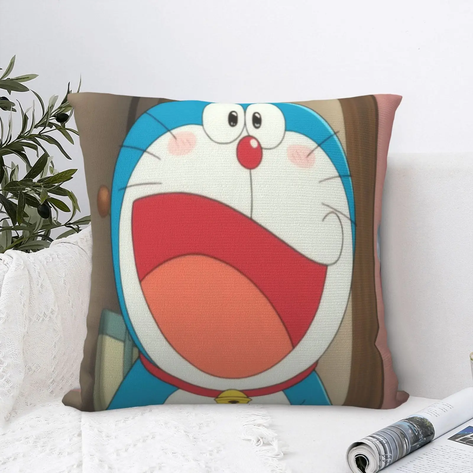 

Doraemon 14 Pillow Case Pillow Case With Zip Summer Pillow Case White Accessories For Home Decor Kawaii Cushion Covers Pillows