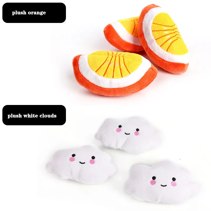 Детские игрушки для домашних животных мультяшная милая плюшевая жевательная