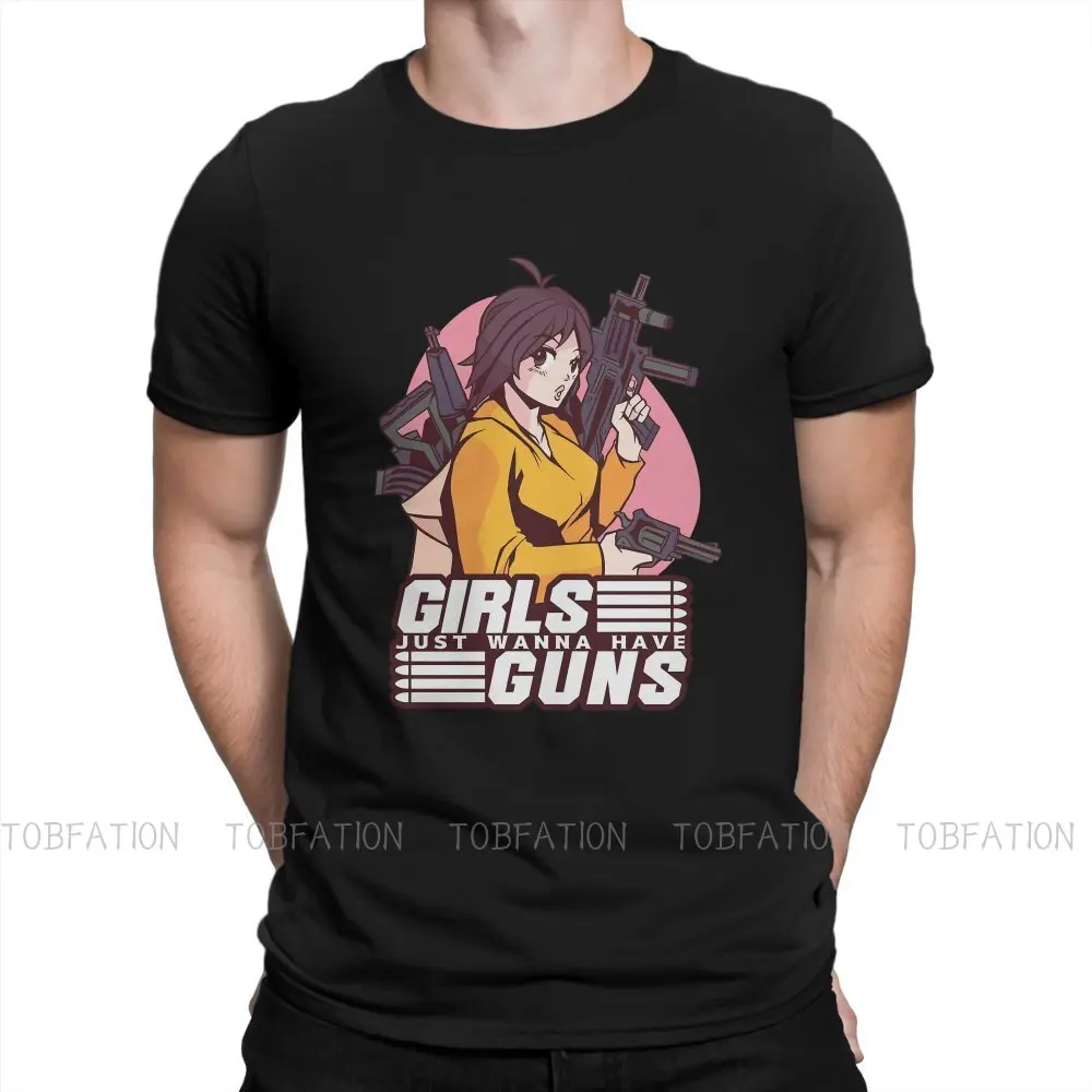 

Girls Just Wanna Have Guns Special TShirt Glock Handgun Casual Plus Size T Shirt Summer T-shirt For Men Women