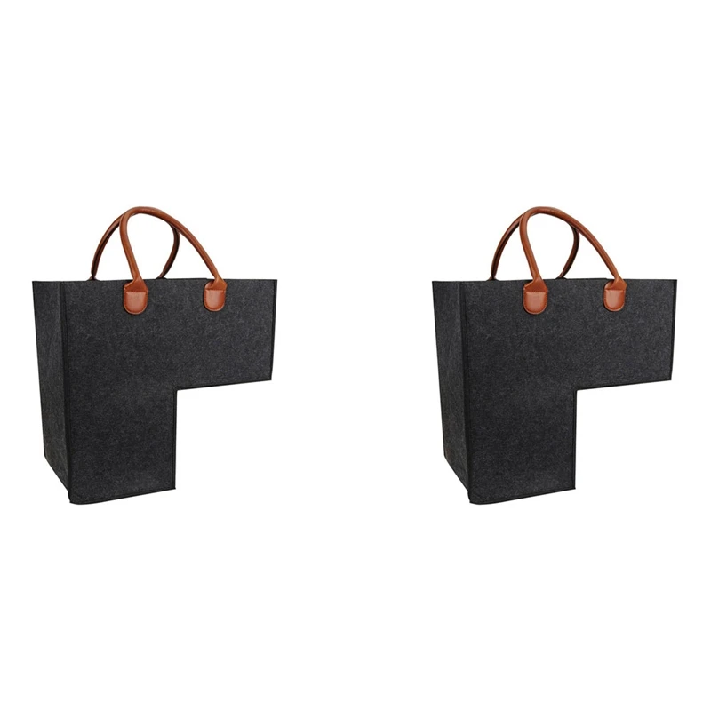 

BEAU-2X лестничная корзина с ручками-4 мм экологически чистые высококачественные войлочные лестничные корзины для деревянных лестниц