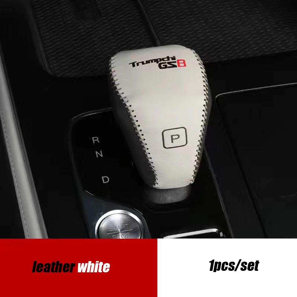 

Для Trumpchi GS8 2th 2022 2023 замшевая рукоятка автомобиля, наклейка на рамку, кожаный защитный чехол, модифицированные аксессуары