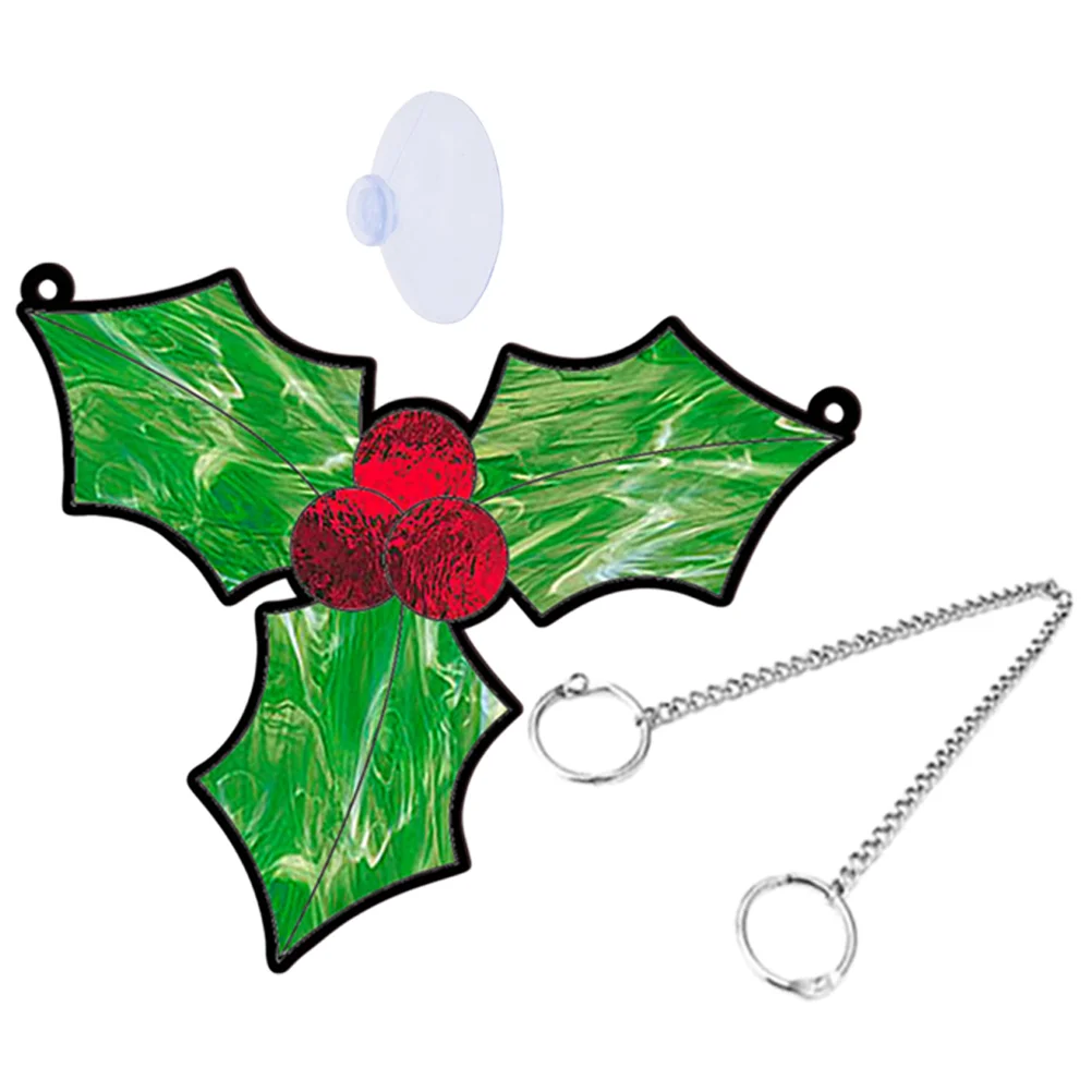 

1 Set of Christmas Ornament Acrylic Hanging Christmas Decor Christmas Window Pendant