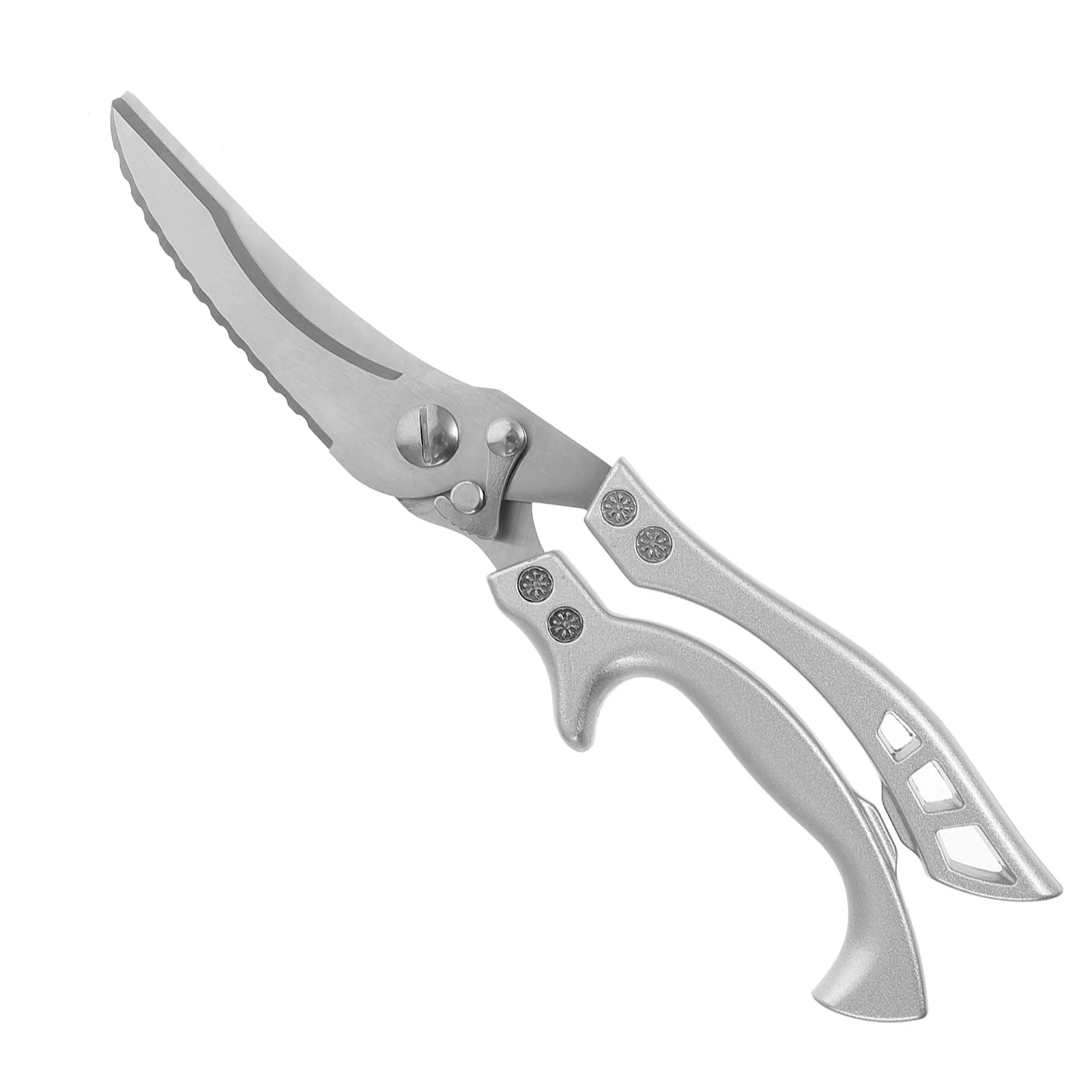 

Shears Scissors Kitchen Stainless Steel Heavy Duty Poultry Shear Bone Meat Chicken Cutting Spring Loaded Tool
