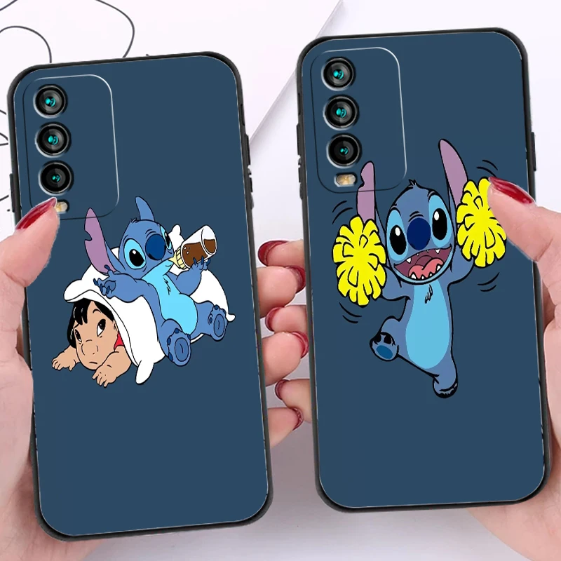 

Disney Stitch Phone Cases For Xiaomi Redmi 9T 9 9T 9A 9AT 9C Redmi Note 9 9 Pro 9S 9 Pro 5G Cases Carcasa Funda Coque