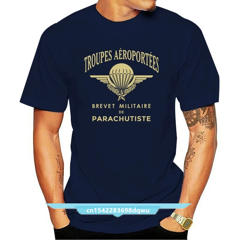 

Футболка легиоресцентного парашютного полка из Франции, военный полк, Размеры M, Xl, 2Xl, 17Xl, футболка