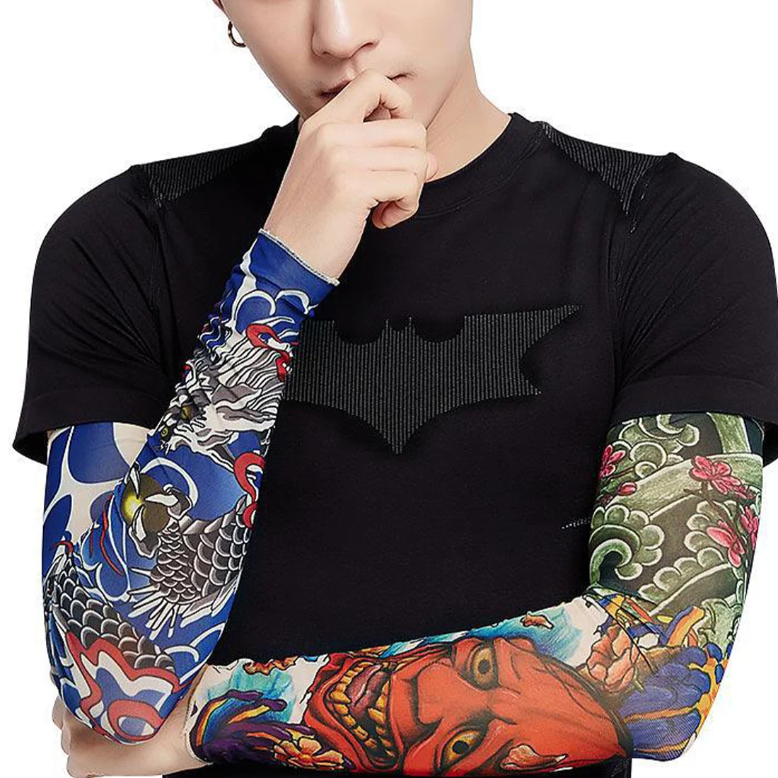 

Рукава с татуировками для велоспорта, 6 шт./комплект