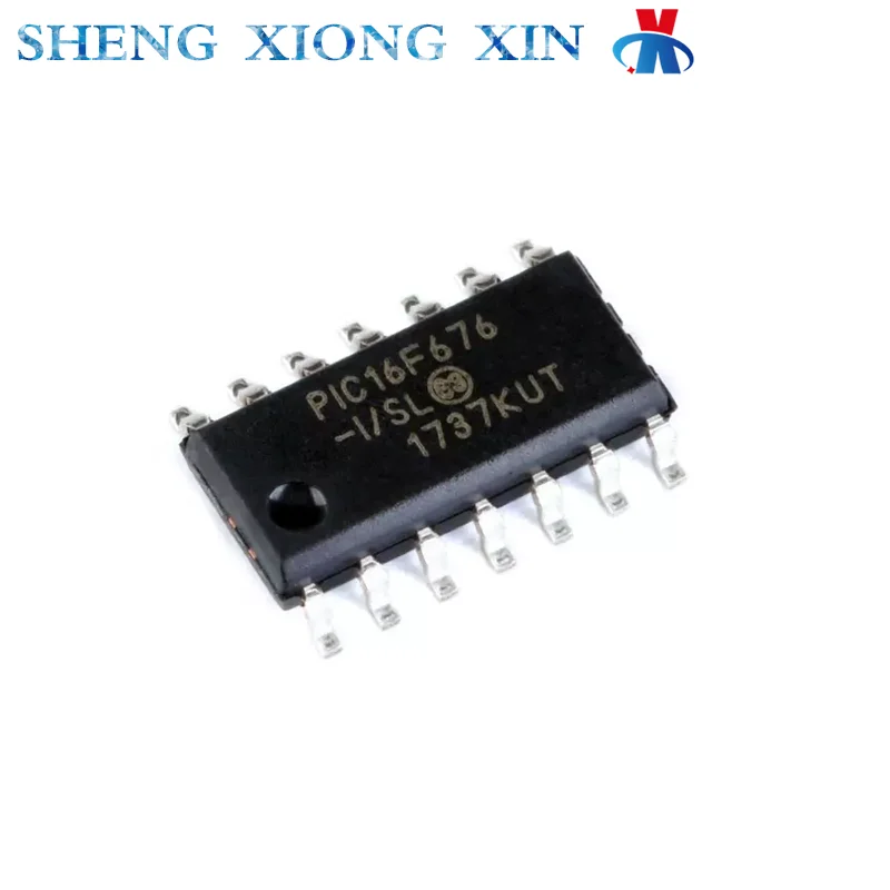 

2pcs/Lot PIC16F676-I/SL Encapsulation SOP-14 8-bit Microcontroller -MCU 16F676 PIC16F676