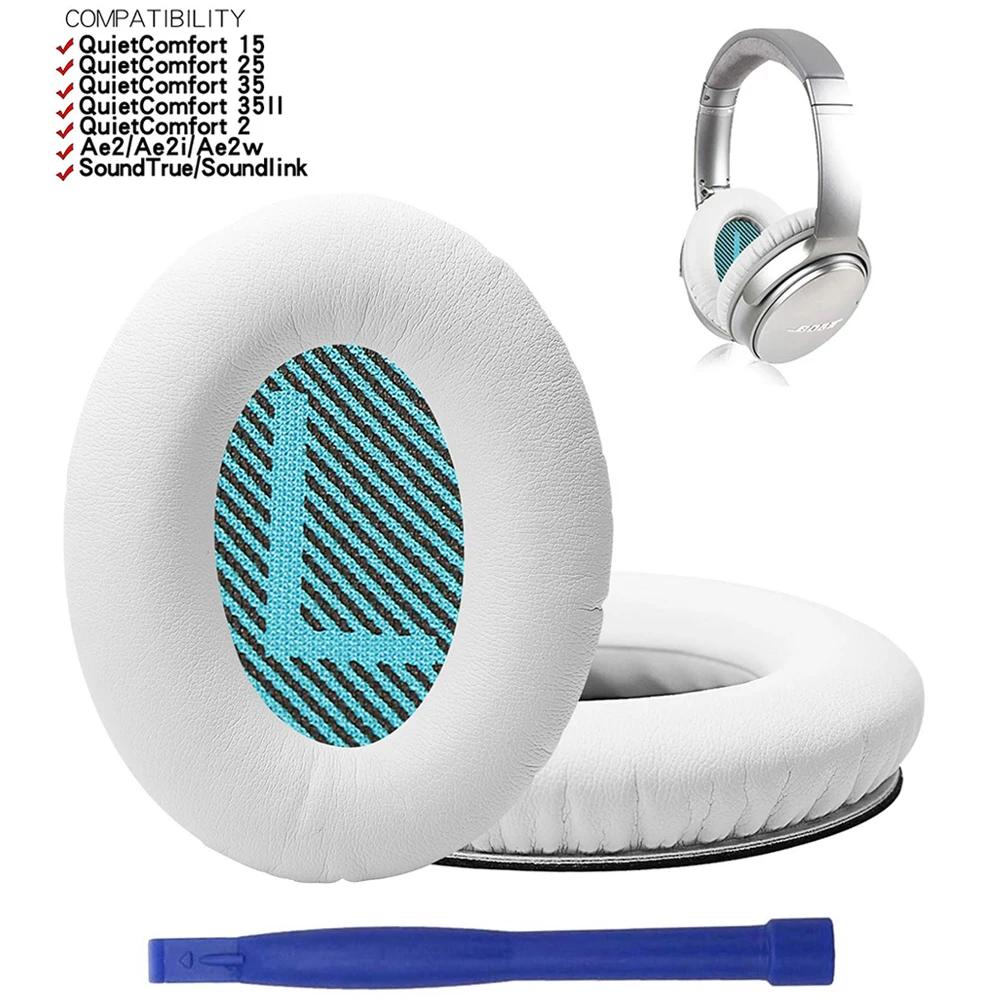 

1 пара, сменные амбушюры для Bose QuietComfort QC2, QC15, QC25, QC35, SoundLink, SoundTrue, AE2, AE2i, AE2w