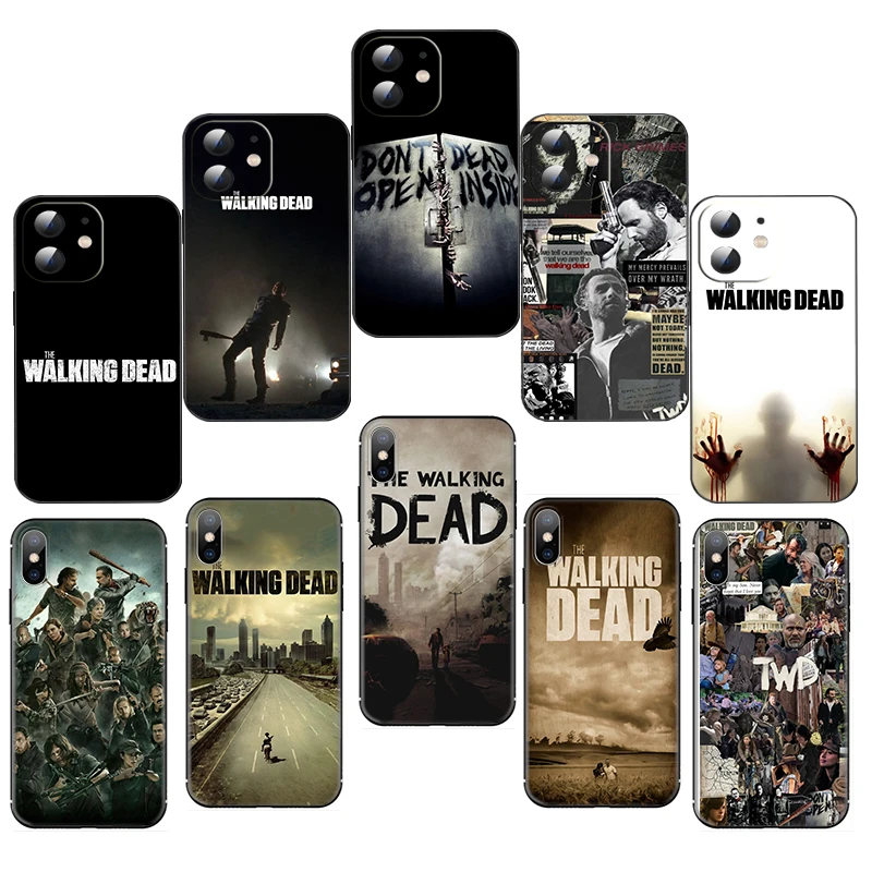 EF17 TWD the walking dead Мягкий силиконовый чехол для Samsung Galaxy A05 A05s A24 A04 A04s J4Plus A23 A13 A14 A33 A34 5G