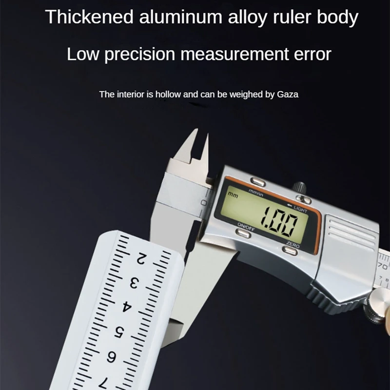 Линейка для потолка и пола измерительная линейка с магнитной основой подвесной