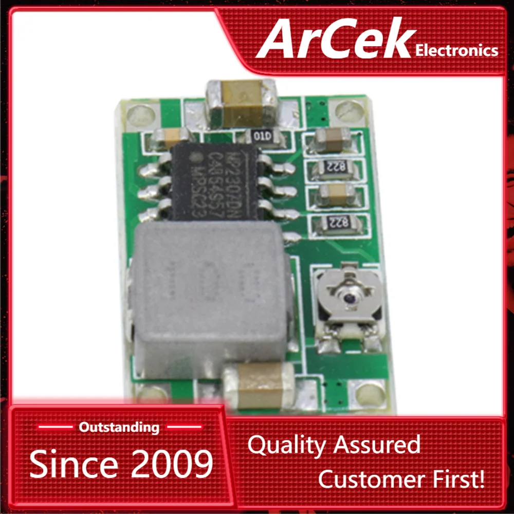 

RC Airplane Module Mini360 DC Buck Converter 2A Step Down Module 4.75V-23V to 1V-17V 17x11x3.8mm New LM2596