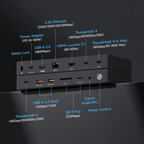 Hagibis Thunderbolt 4 концентратор