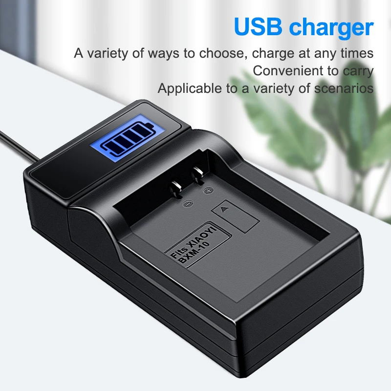 HQIX для Xiao Yi-M1 Yi M1 mirrorless камера BXM-10 BXM10 зарядное устройство Аккумулятор