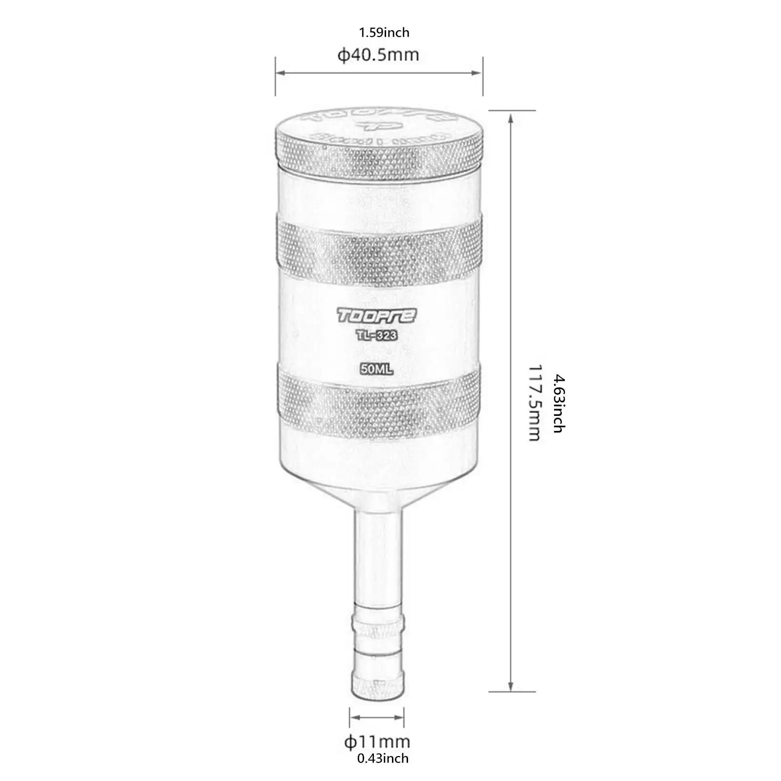 Масляный бачок для дорожного велосипеда интерфейсов M5 и M7 инструмент ремонта