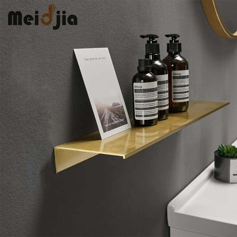 

Настенная полка MEIDJIA, полки для ванной комнаты, полка для хранения душа, держатель для туалета, шампуня, органайзер, аксессуары для ванной и кухни