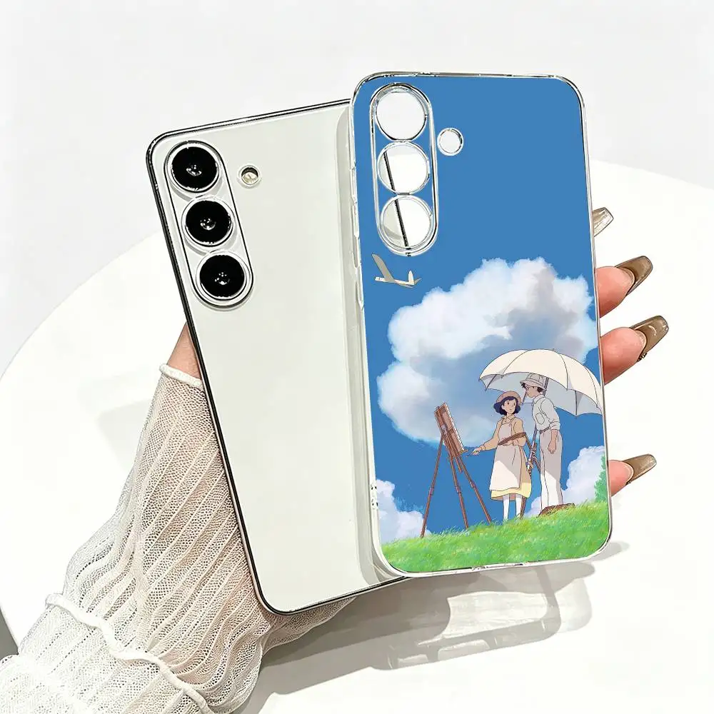 Фото Чехол для телефона Amine The Wind Rises, прозрачный силиконовый мягкий чехол для Samsung A10,12,20,21S,30,31,40,50,51,52,70,71 №4