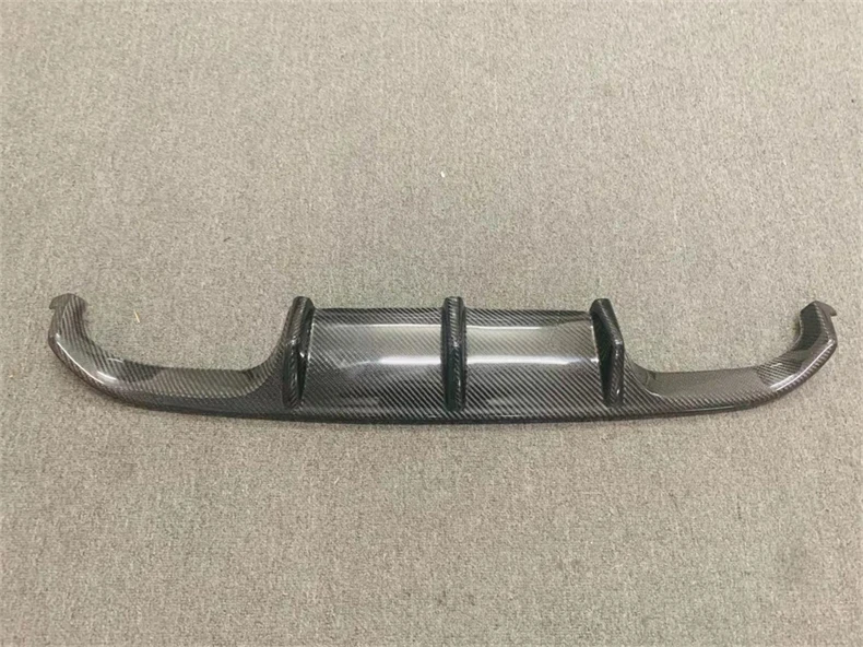 MMP Style Real Carbon Fiber Raer Lip Bumper Diffuser Spoiler For BMW M3 F80 M4 F82 2014-2020 Car Tuning Styling Modification |
