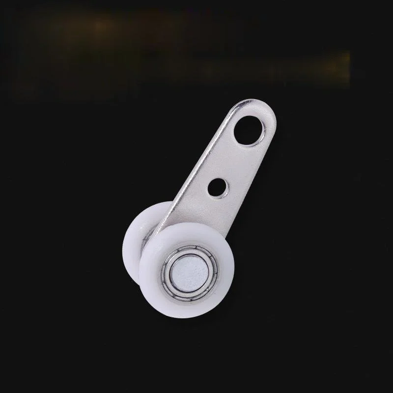 10 шт. металлический подшипник шкив с двумя пластиковыми колесами для шкафа окна