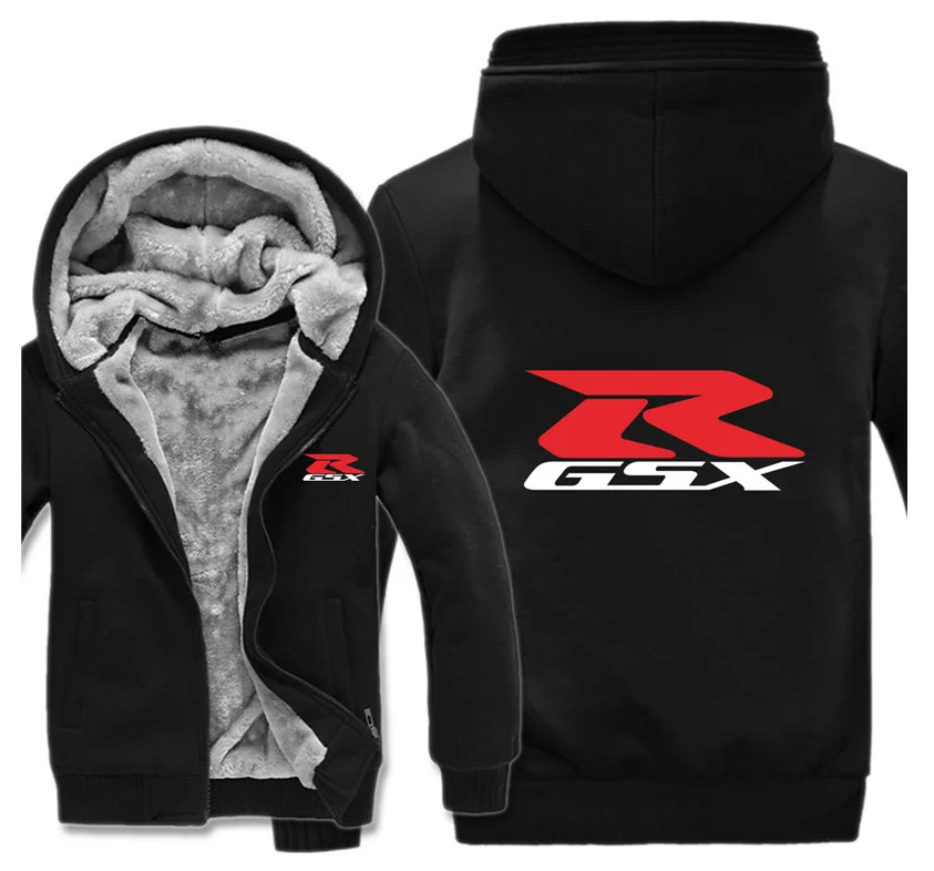 

2022 NEW GSX R motorcycle Brand logo Hoodies Camouflage sleeve Pullover Winter Jacket Sweatshirts Long Sleeve Coat
