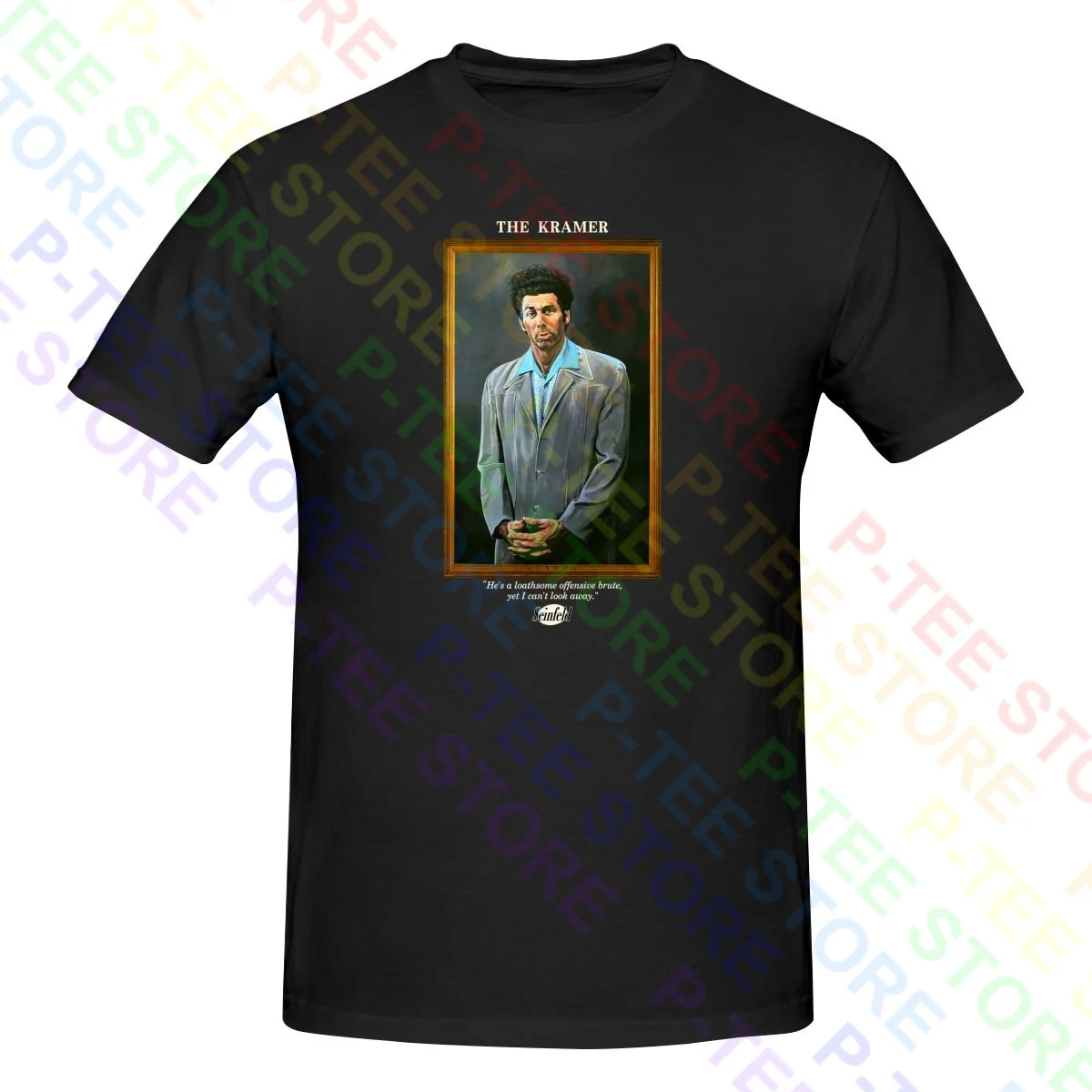 Kramer Seinfeld All U рубашка футболка мягкая забавная Новинка Высокое качество