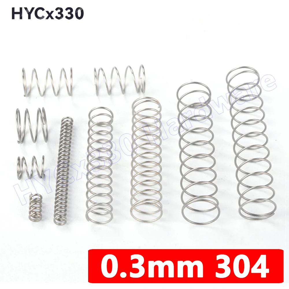 

Пружины сжатия из нержавеющей стали 304