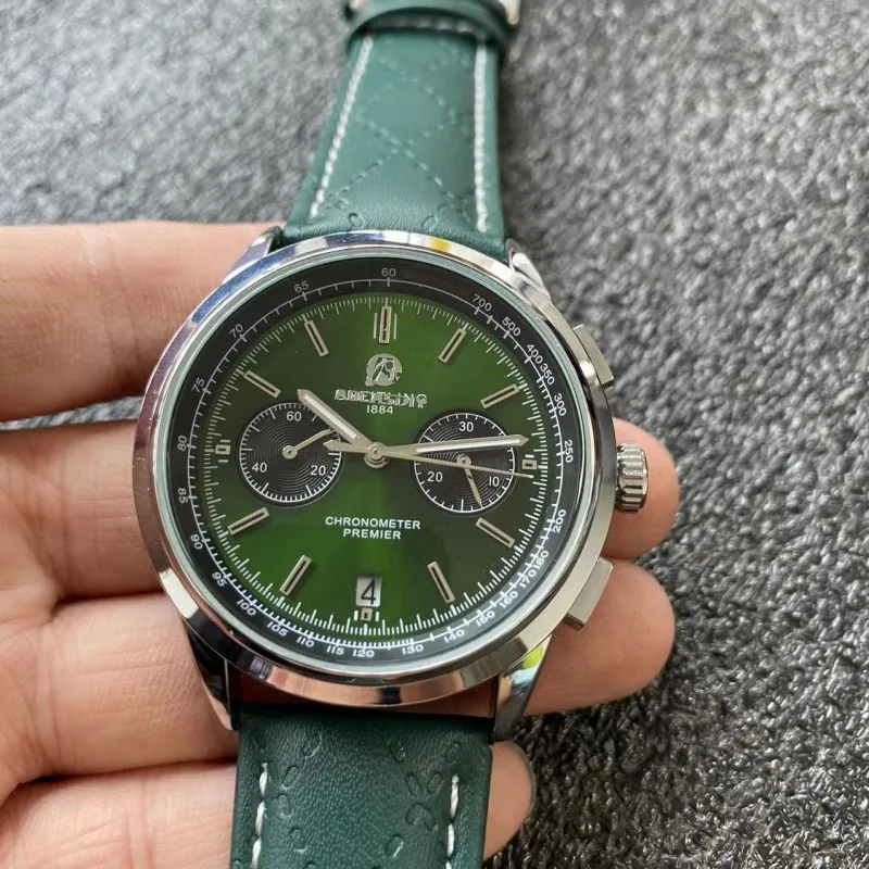 High Quality Premier B01 Chronograph Bentley Mulliner Limited Edition Leather Strap Quartz Smart Watch for Men Relogio Masculino